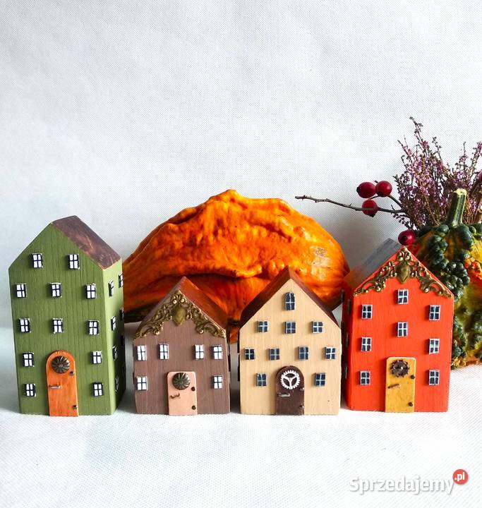 Jesienne Domki ciepło drewna i barwy natury Pozostałe Wrocław sprzedam