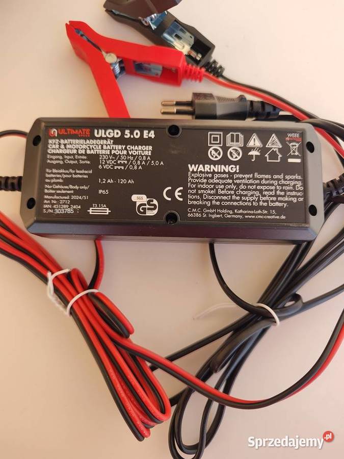 Prostownik Ultimate Speed ULGD 50 E4 12V 6V Motoryzacja Olecko