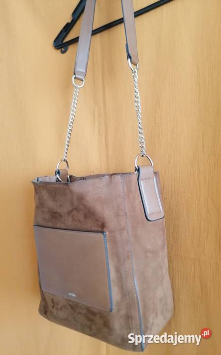 Torebka worek Parfois zamszowaTorba shopper Dla kobiet