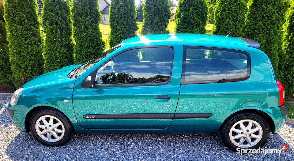 Renault Clio 14 16V KLIMATYZACJA 88000 Salon zielony Kraków