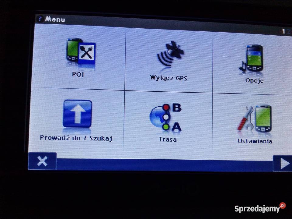 Nawigacja odblokowana zainstalowana auto mapa Ostrów Wielkopolski sprzedam