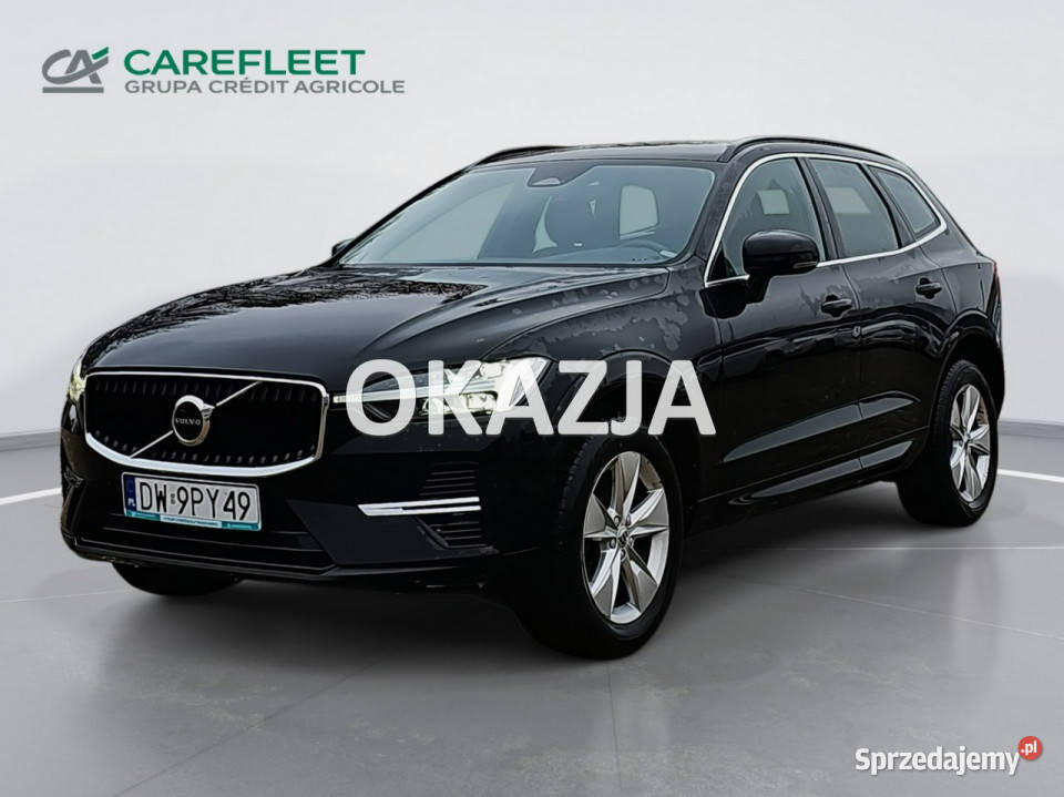 Volvo XC 60 Volvo XC 60 B4 D AWD Momentum Pro czarny Motoryzacja śląskie