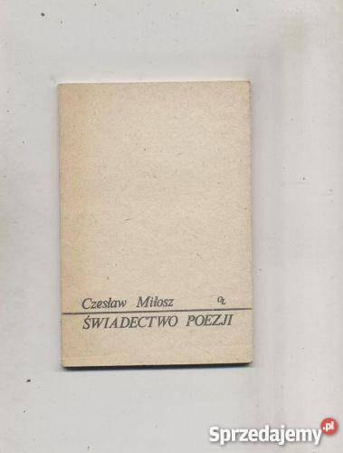 Świadectwo poezji Szczecin