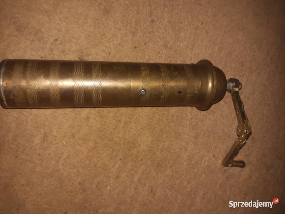 Stary ręczny młynek do kawy mosiężny Stary Sącz sprzedam