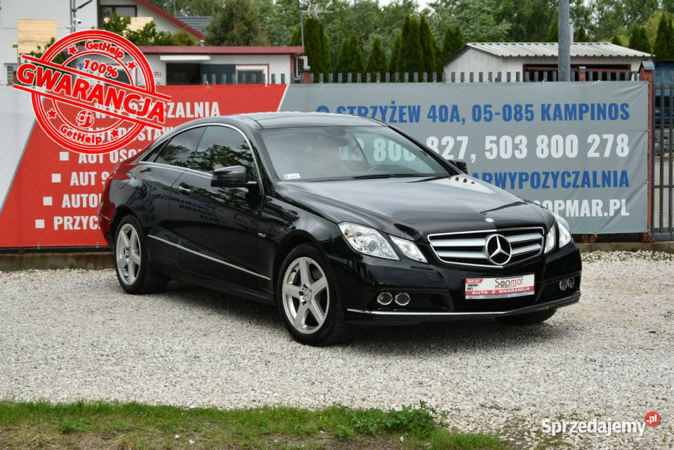 Mercedes E 250 E 250CDi Coupe 22 CDi 204 Manual wielofunkcyjna kierownica Kampinos