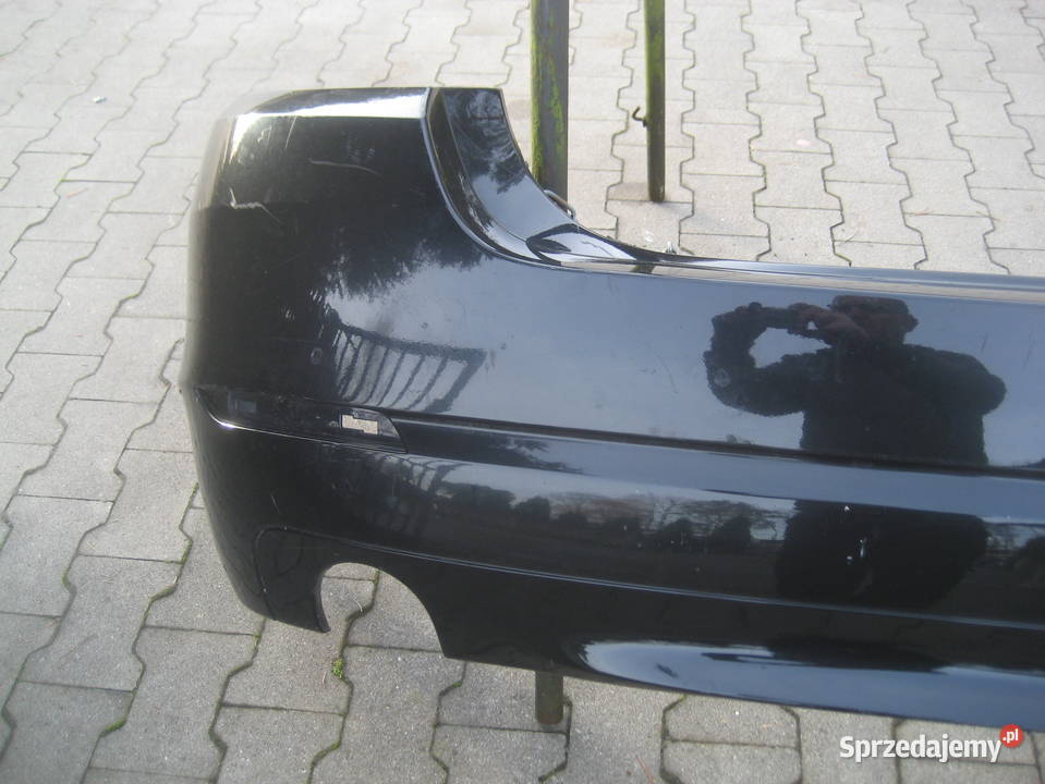 bmw 5 f10 0913r zderzak tył dwie rury bez pdc Rakoniewice