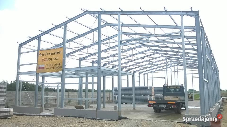 Konstrukcja HALI 15x30m H6m NOWA Hala stalowa Czarny Las