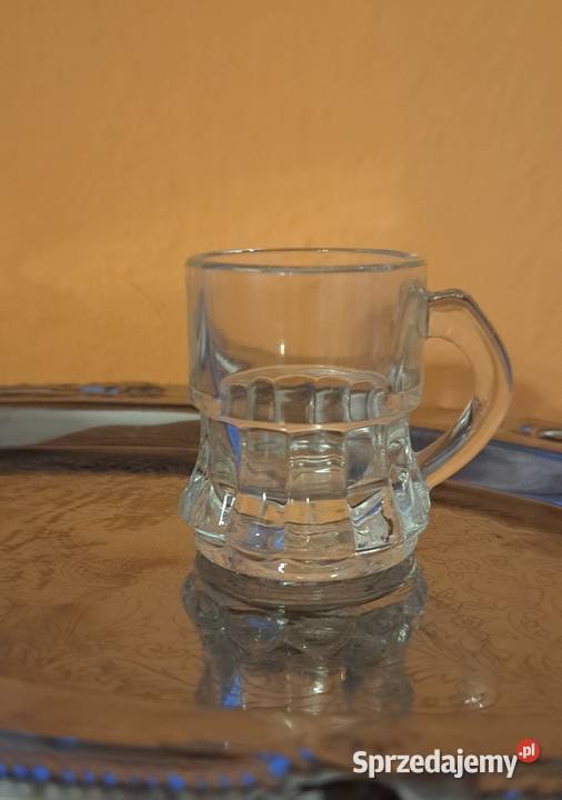 kieliszki kufelki szklane na wódkę likier Warszawa