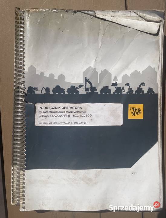 Podręcznik operatora instrukcja koparkoładowarka Poradniki, albumy i reportaże małopolskie