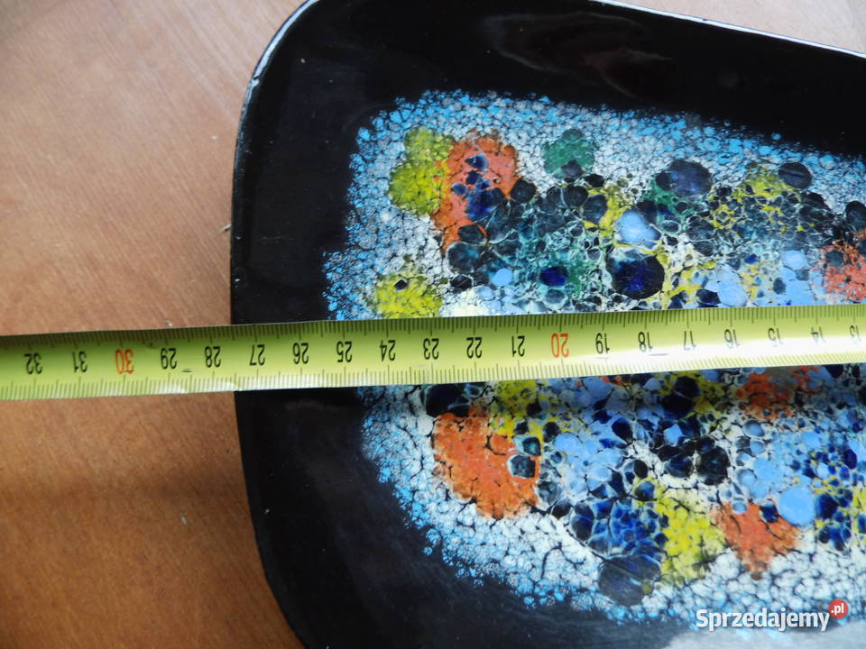 Patera Emalia Niemiecka Lata 60 te Ciekawy