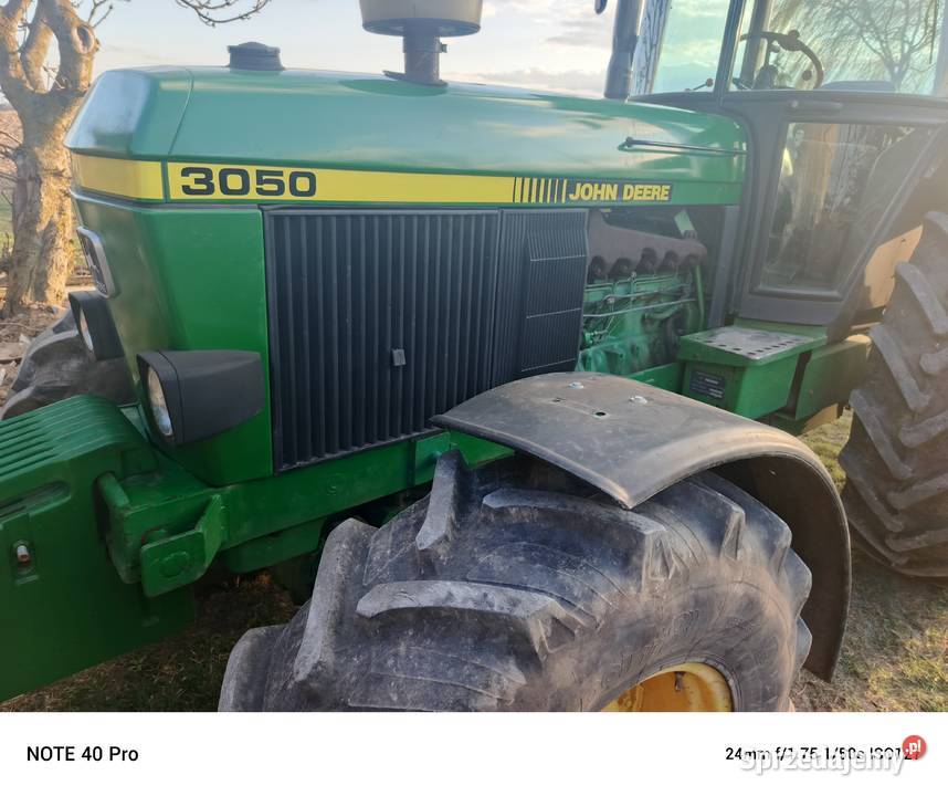 John Deere 3050 John Deere kujawsko-pomorskie Czołowo