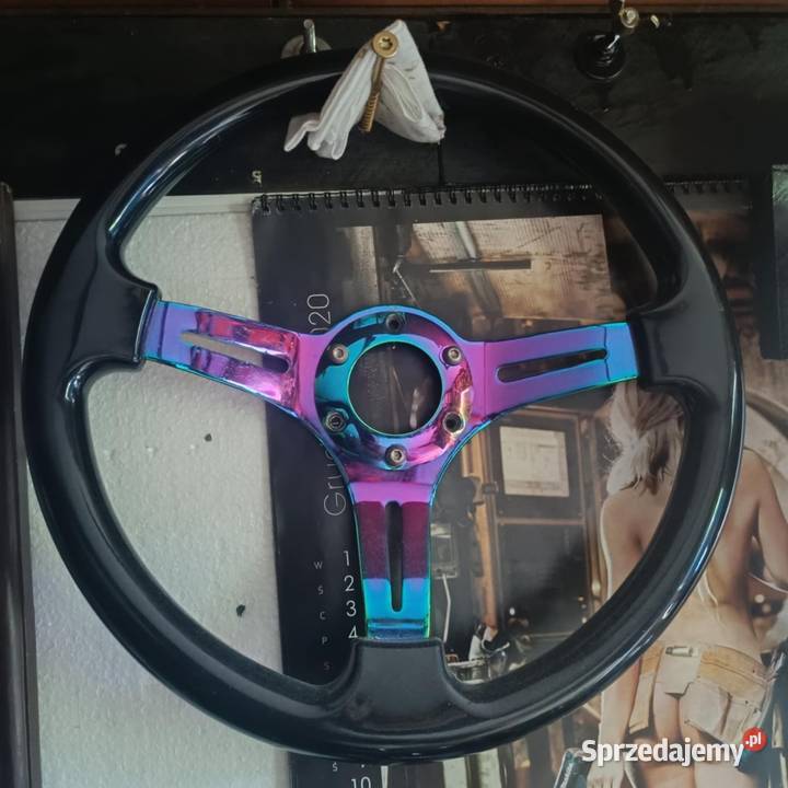 Kierownica sportowa uniwersalna naba Bielsk Podlaski sprzedam