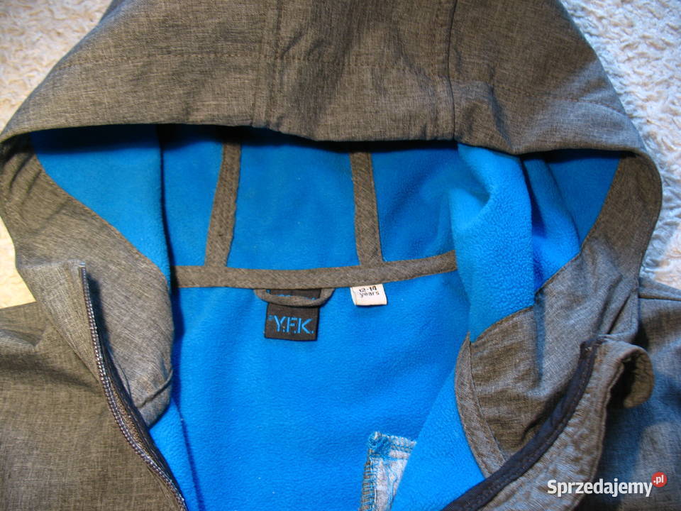 Kurtka Softshell z kapturem YFK Rozmiar na 164 Olsztyn