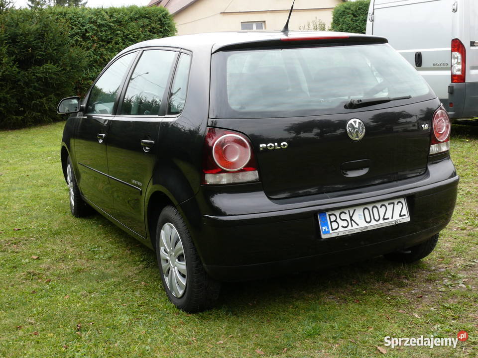 vw polo 14 benzyna 2008r welurowa tapicerka Sokółka