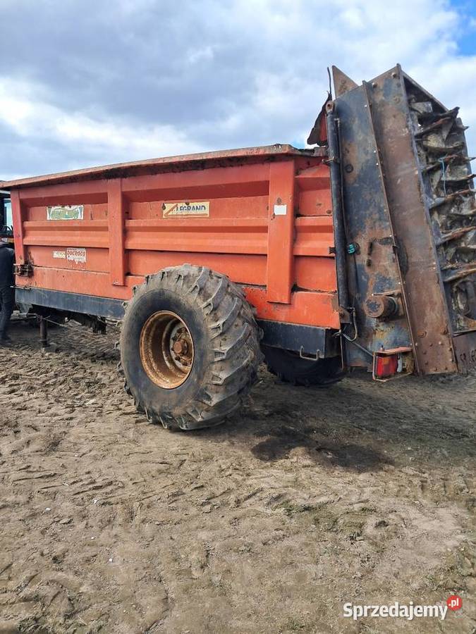 Rozrzutnik obornika Legrand Cyclone 10t własna Radzyń Podlaski