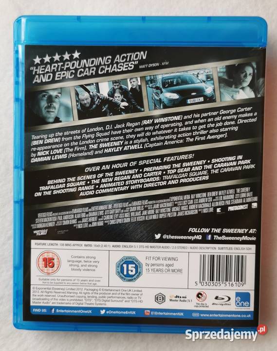 Sweeney Lotna Brygada Bluray En 2012 łódzkie Wytrzyszczki