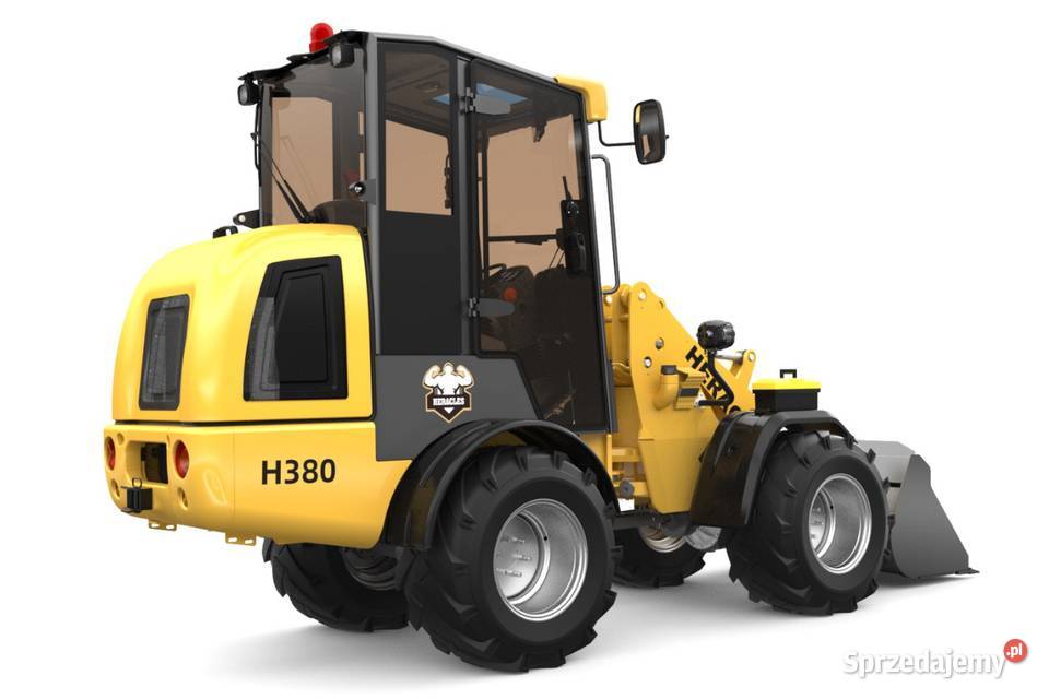 Kompaktowa ładowarka przegubowa HERACLES H380