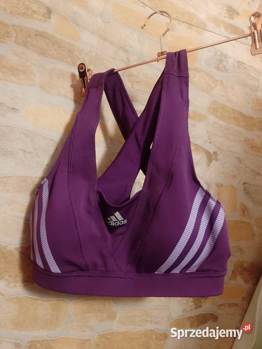 XSS ADIDAS Fioletowy top fitness bokserka Kraków