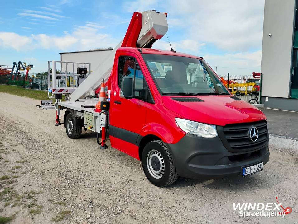 Podnośnik koszowy Multitel MTE 270 pomorskie Chojnice