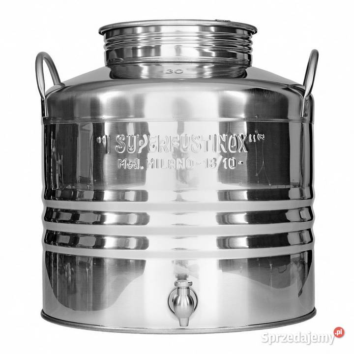 Hermetyczna Beczka ze stali nierdzewnej inox Gastronomia