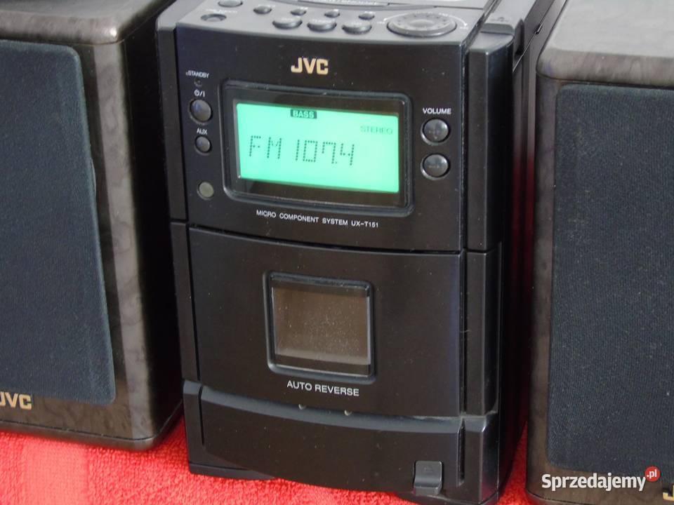 Japońska wieża JVC UXT151 pilot kolumny WYSYŁKA podkarpackie Jasło sprzedam