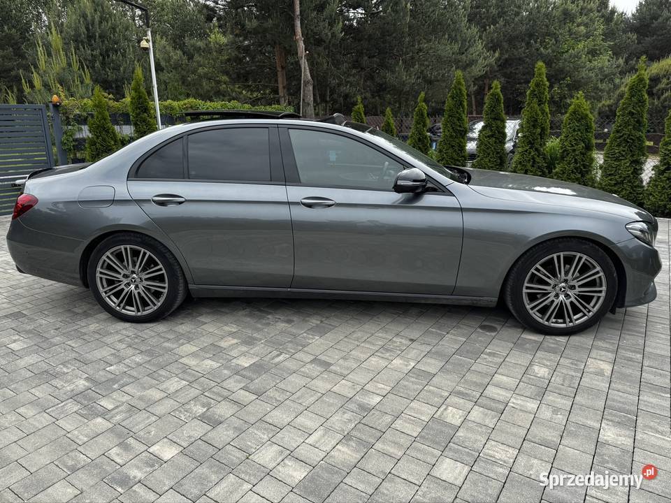 Mercedes E klasa W213 2018 super wyposażony kamera cofania łódzkie