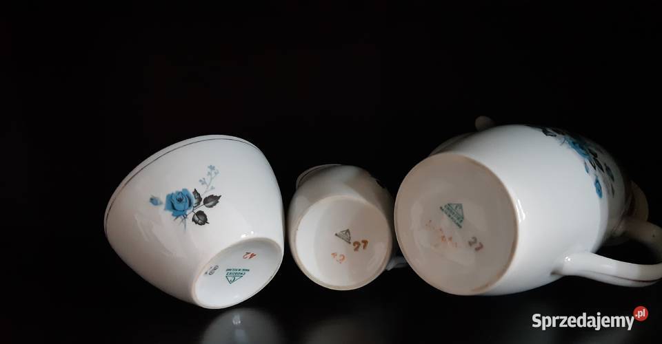 Porcelana Chodzież PRL komplet Bytom