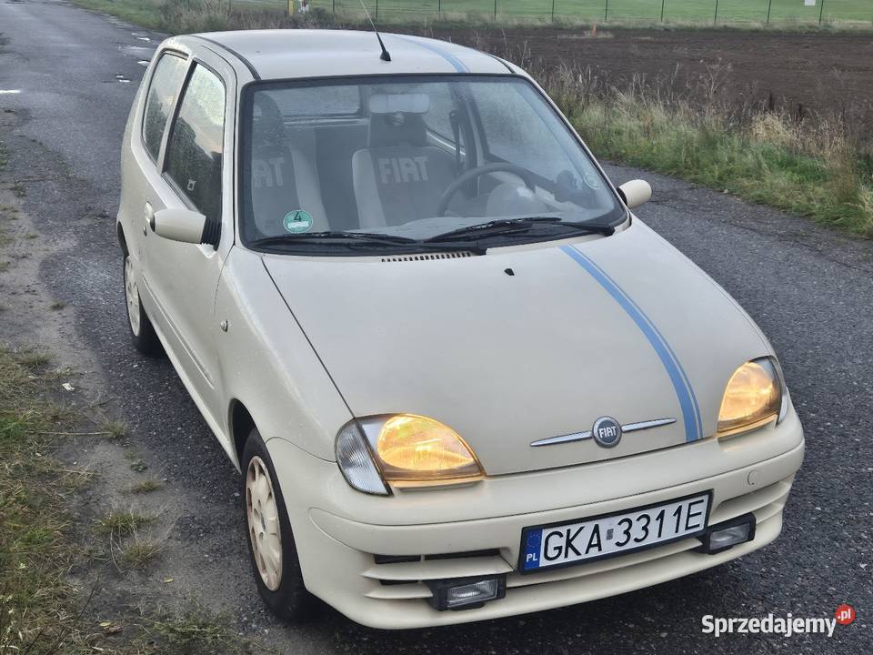 Fiat Seicento 50th bogate wyposażenie centralny zamek Gdańsk