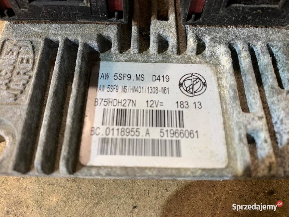 Komputer sterownik silnika FIAT 500 51966061 Szczecin