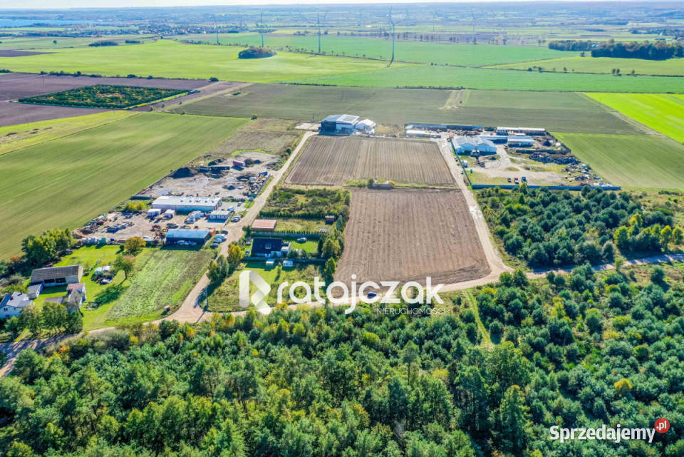 Sprzedam grunt Łebcz Polna 1184m2 kanalizacja