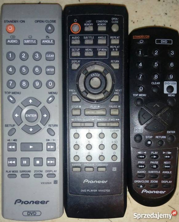 Piloty AV TV MD DVD CD oryginały używane WAWA mazowieckie Warszawa