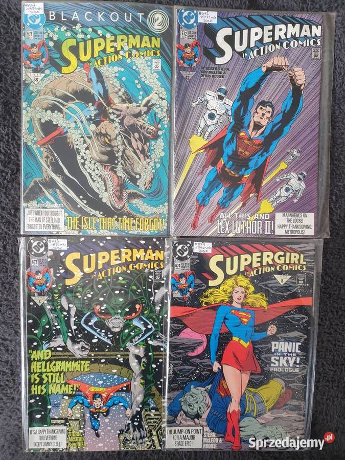 Superman in Action Comics kolekcja 31 komiksów Gdynia