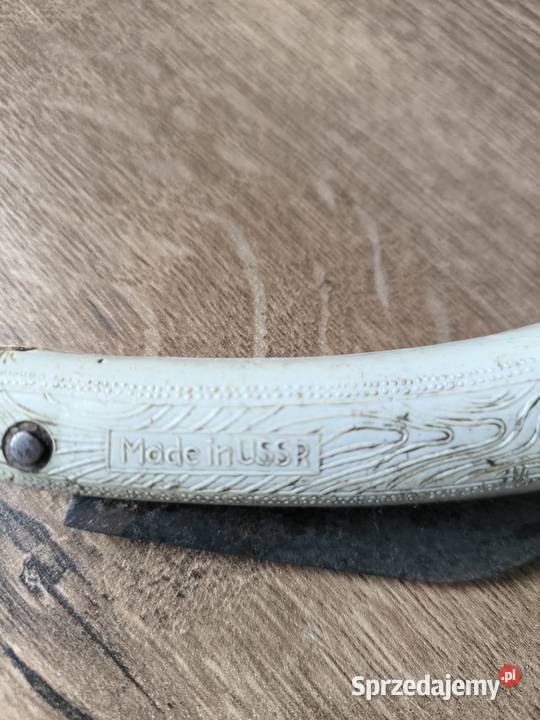 Radziecki nożyk składany z dawnych lat produkcji Radomsko