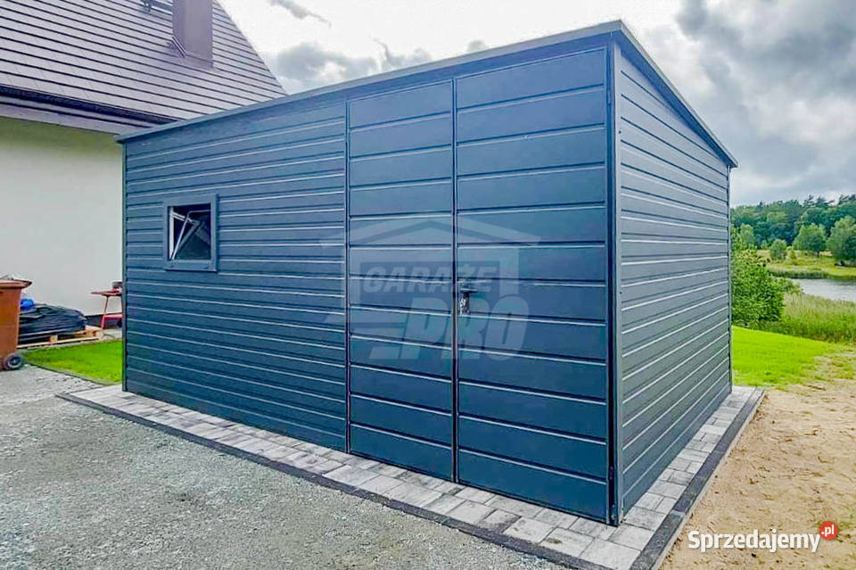 Schowek Domek Ogrodowy 4x25m Brama Dwuskrzydłowa wielkopolskie Leszno