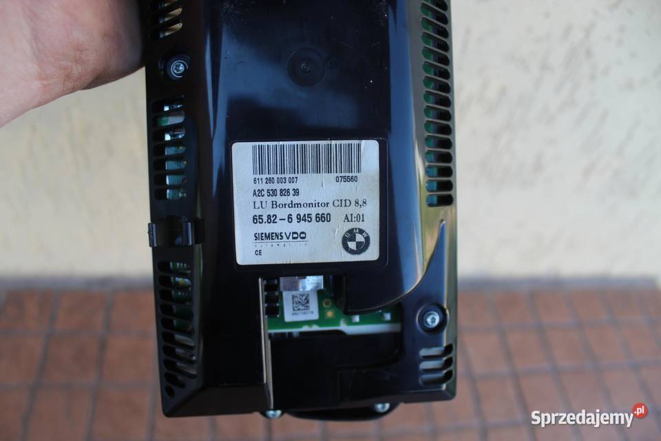 WYŚWIETLACZ NAWIGACJI DUŻY BMW E61 6945660 wielkopolskie sprzedam