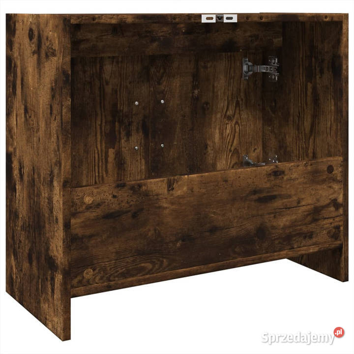 Szafka pod umywalkę przydymiony dąb 63x29x55