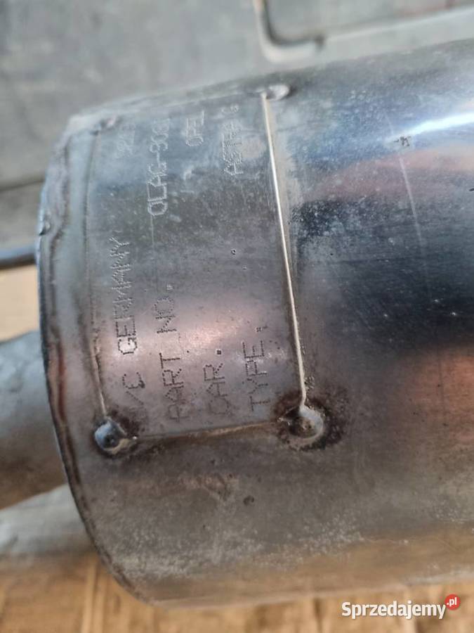 Wydech Przelot Środkowy i Koncowy Tlumik Opel Skawina
