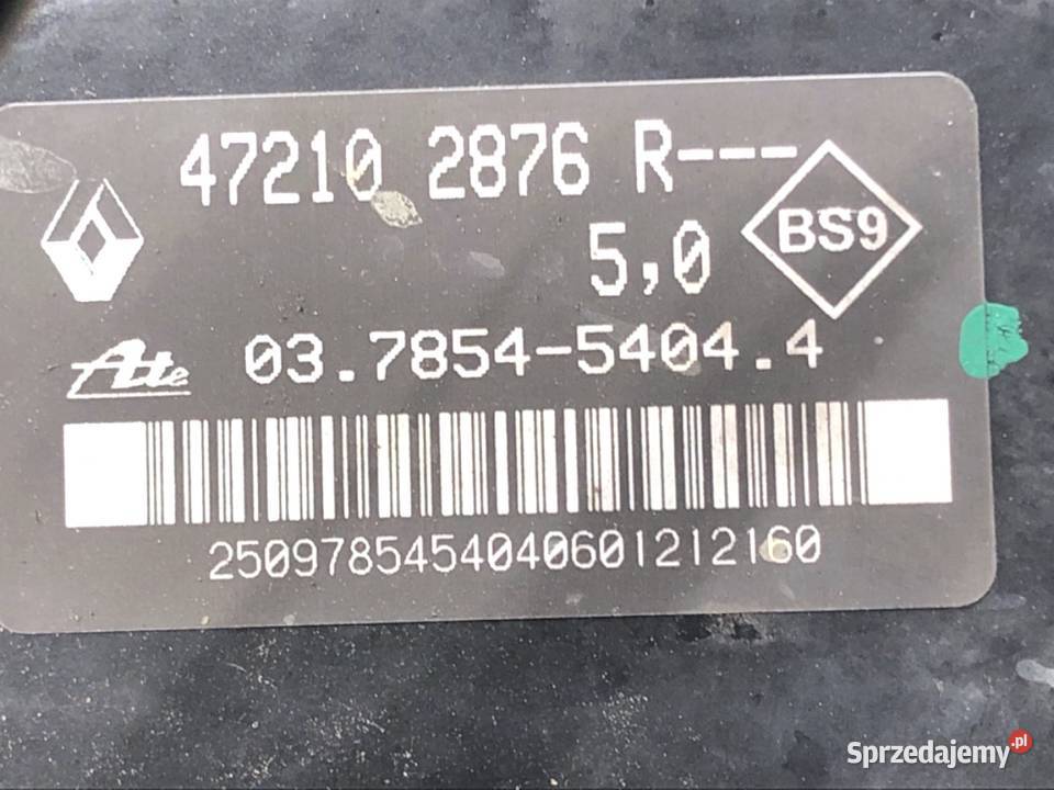 SERWO HAMULCOWE DACIA DUSTER 472102876R SUV 1018 podkarpackie sprzedam