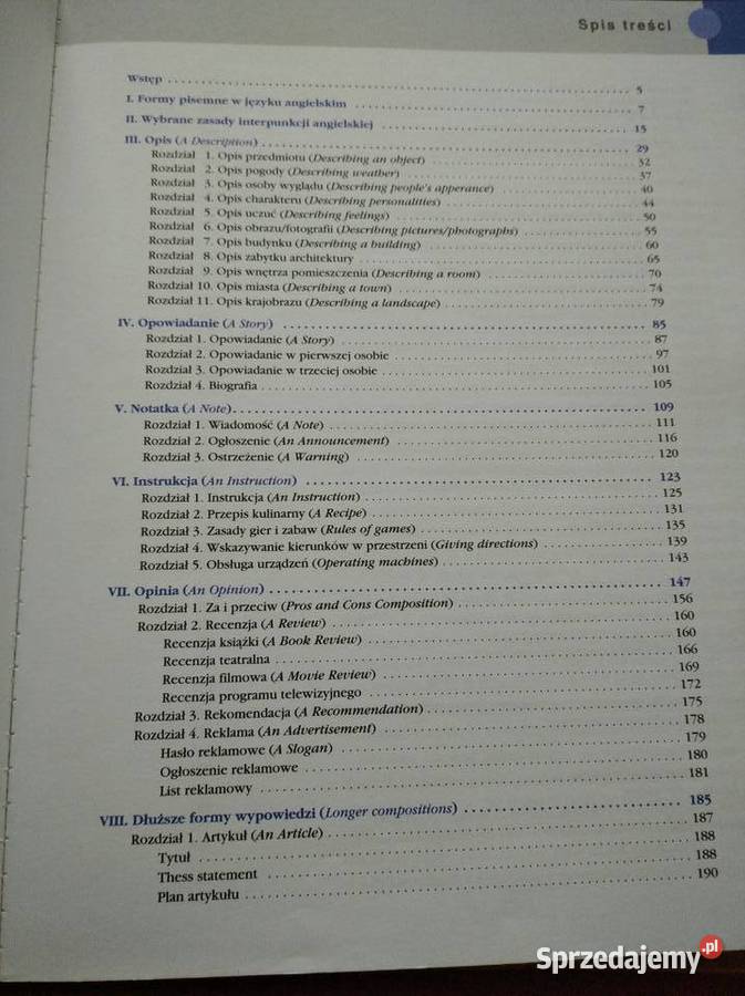 pisać angielsku Park Edukacja Ewa Kołodziejczyk Rok wydania 2006 łódzkie Łódź sprzedam
