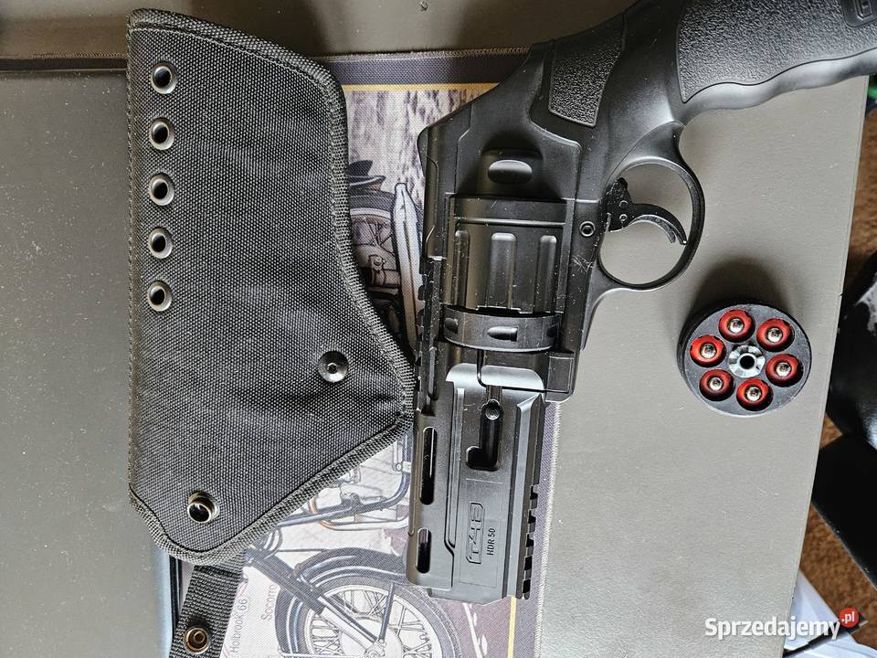 Rewolwer na kule gumowe HDR T4E 50mm Sporty strzeleckie i myślistwo Myślenice