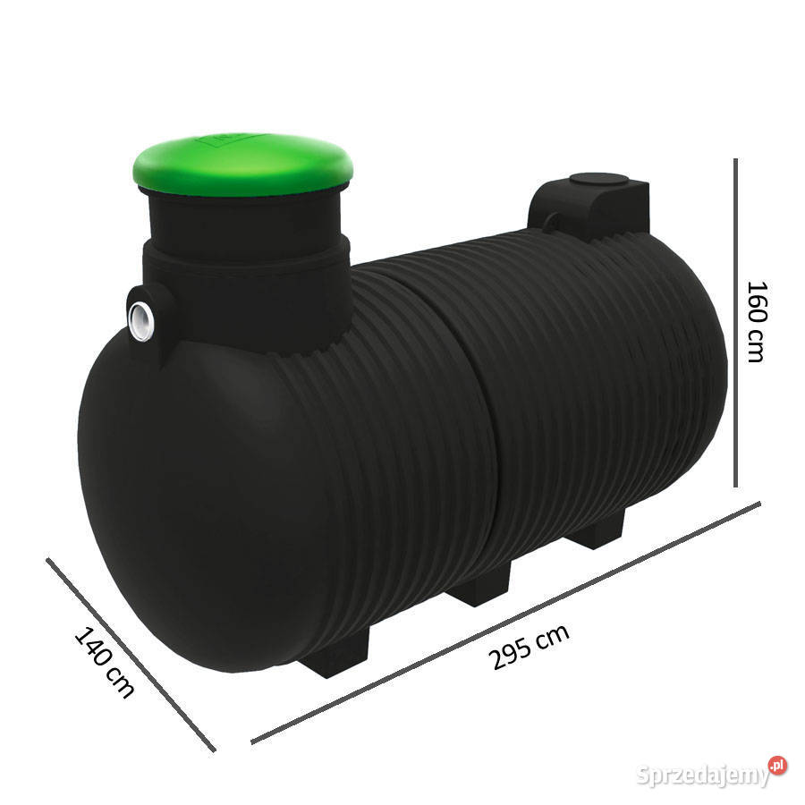 Zbiornik 4000L osadnik zbiornik na deszczówkę Wrocław