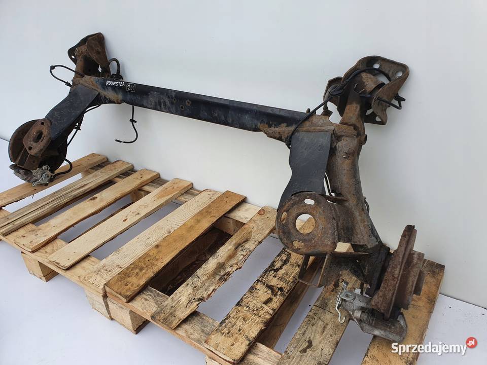 Skoda Roomster TYLNA BELKA ZAWIESZENIA TYŁ OŚ Belki zawieszenia Rudka