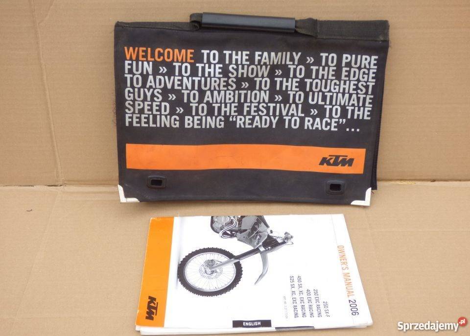 KTM EXC 450 RFS Factory Racing HOMOLOGACJA Kraków