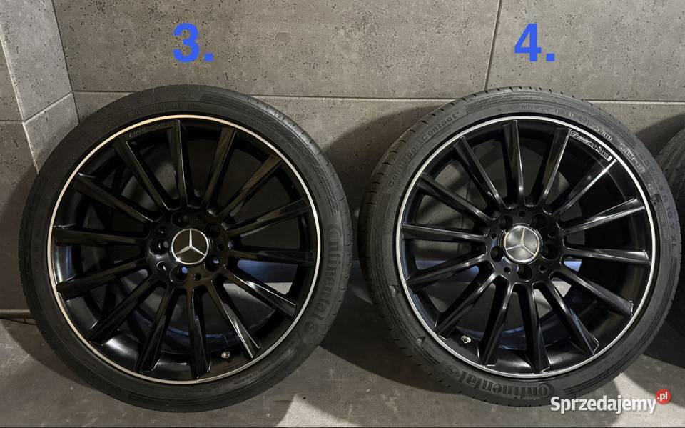 19 AMG Mercedes w205 OEM 75J ET44 85J ET52 felgi