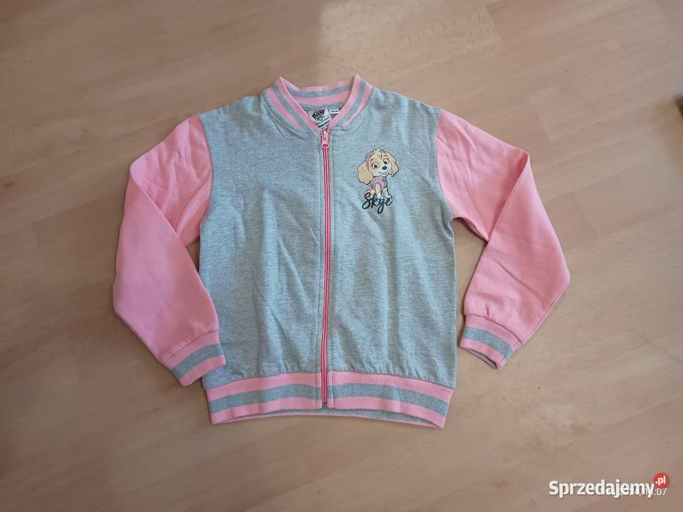 Bluza dziewczęca bejsbolówka bez kaptura Psi Bluzy Szczecin