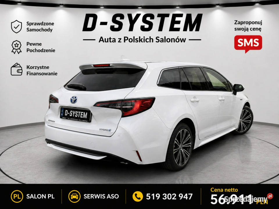 Toyota Corolla 22 Salon Polska 20 HYBRID 1wł immobilizer Białystok