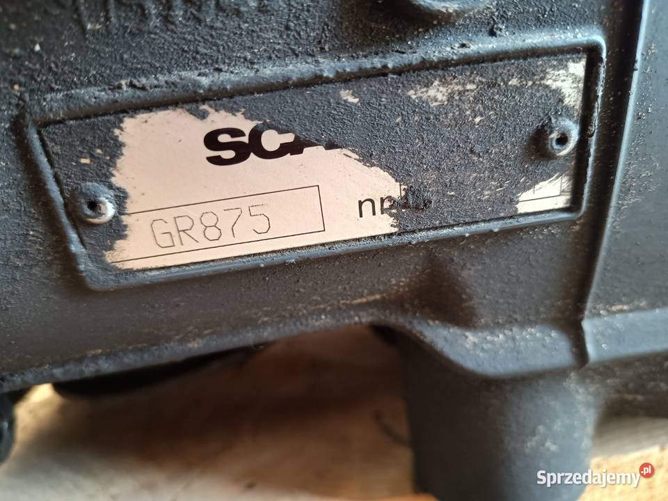 Skrzynia biegów GR 875 Scania RP ciężarowe Staszów