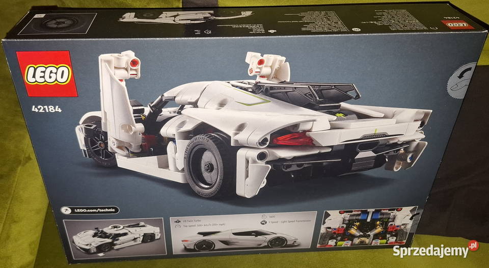 Nowe klocki LEGO Technic 42184 Biały Kraków
