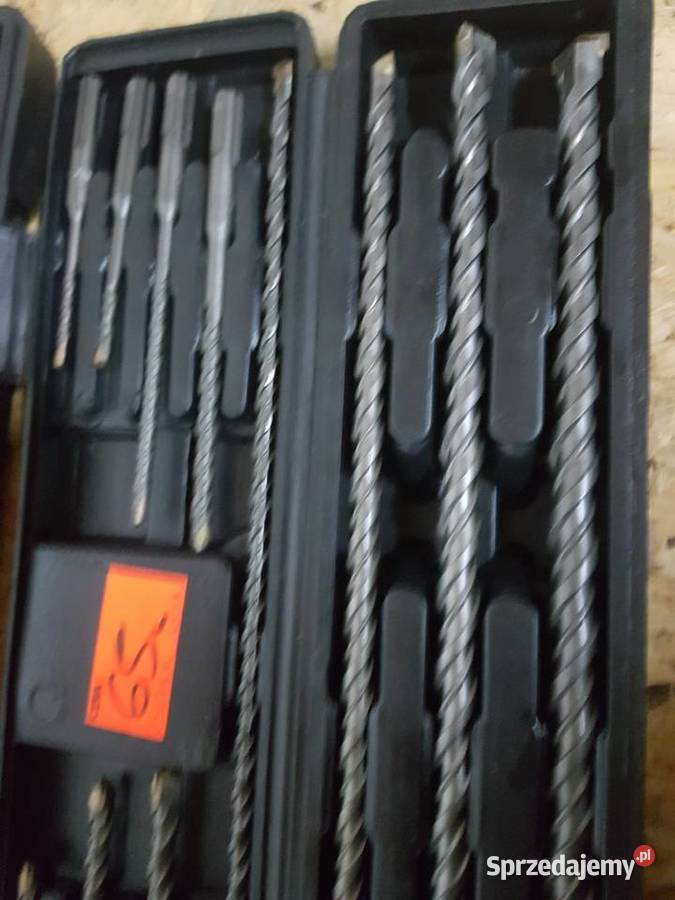 WIERTŁA DO BETONU SDS PLUS 11 WIERTŁO ZESTAW Głogowa