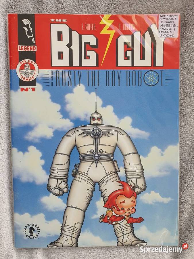 Big Guy Rusty The Boy Robot Frank Miller 1995 Gdynia sprzedam